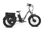 Elektro Dreirad Invictus Lowstep Metallisch Grau